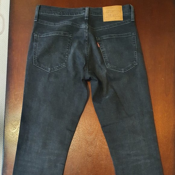 511™ SLIM FIT LEVI’S® FLEX MEN'S JEANS - RAW HEM - Picture 3 of 4